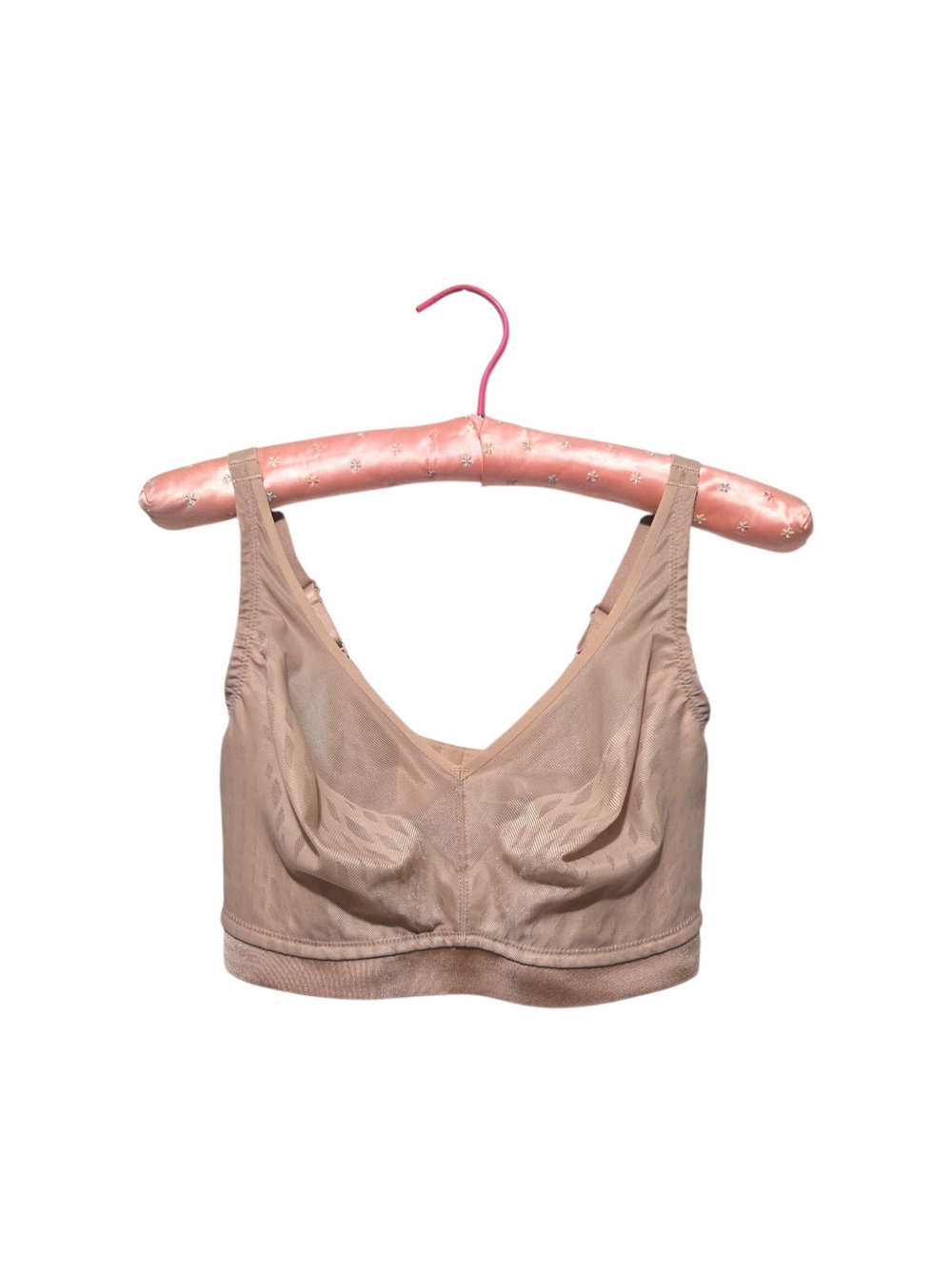 Wacoal Elevated Allure Wire Free Bra 852336 Rose Dust Nude 36G Full Coverage